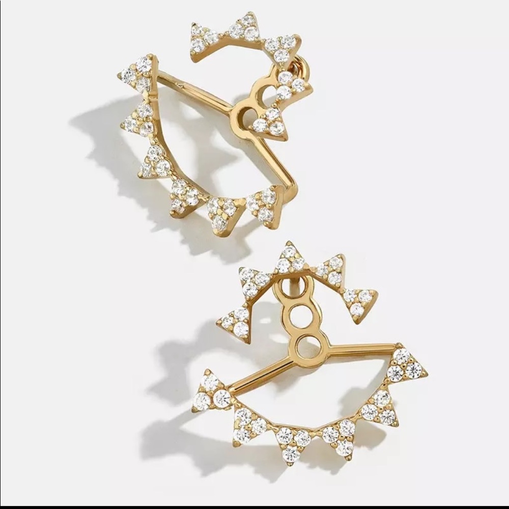 • Lyra • Crystal Earring Jackets - Picture 2 of 3